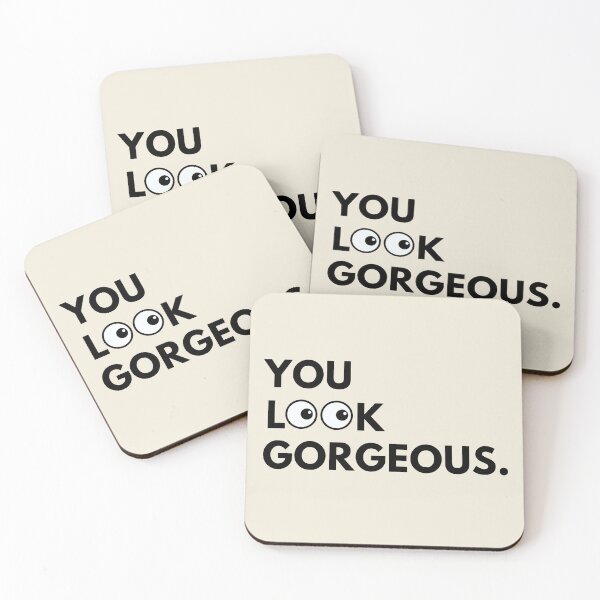 Item preview, You look gorgeous! Bathroom decor designed and sold by marni graphics.