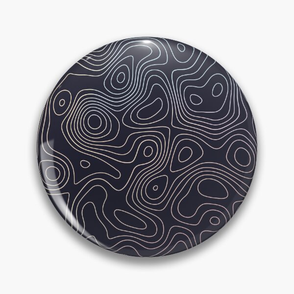 Item preview, Pastel topographic map designed and sold by SweetLog.