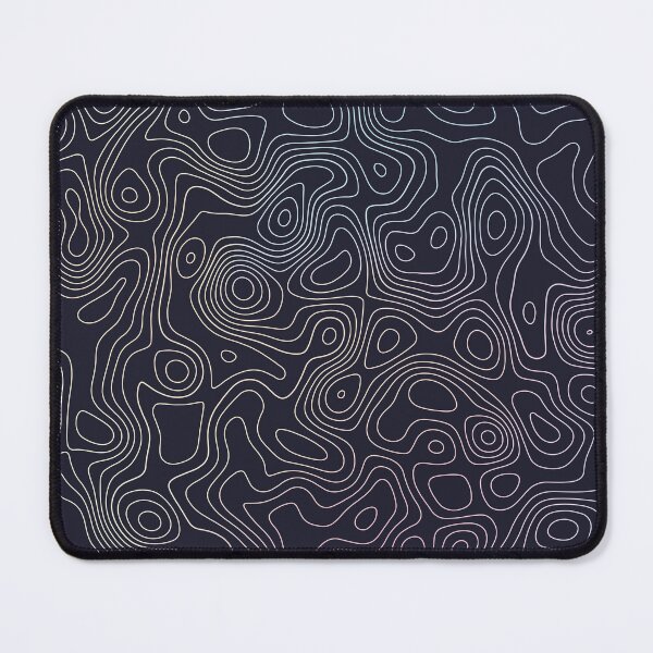 Item preview, Pastel topographic map designed and sold by SweetLog.
