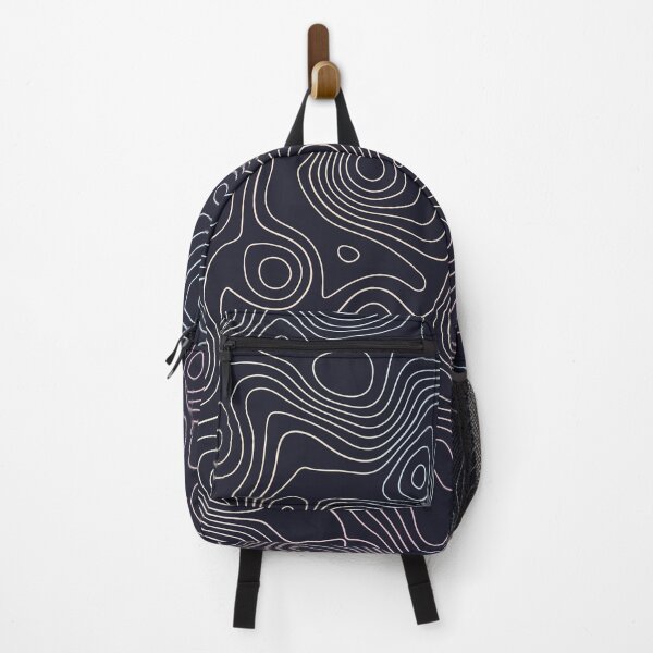 Item preview, Pastel topographic map designed and sold by SweetLog.
