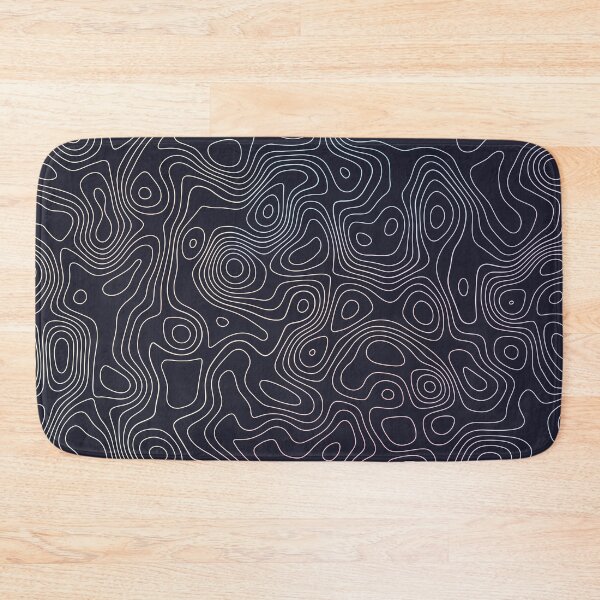 Item preview, Pastel topographic map designed and sold by SweetLog.