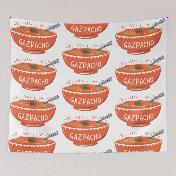 Item preview, Gazpacho Gastronomy: Artistic Bowls for the Soul designed and sold by EmeraldeaArt.
