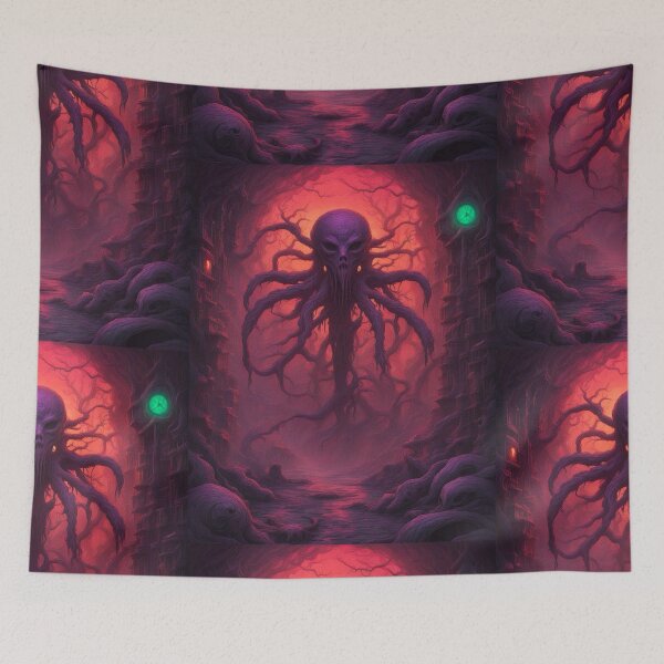 Item preview, Whispers in the Halls of the Eldritch Specter designed and sold by WastelandsEdge.