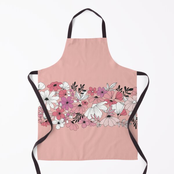 Item preview, LACE FLOWER RIBBON in peach designed and sold by Hélène Carmona.