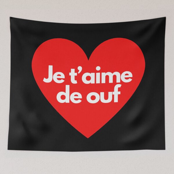 Item preview, Saint Valentin T-shirt/ Saint Valentine French word/ St. Valentine's gift/ T-shirt à offrir/ Cadeau d'amoureuse designed and sold by LiliMimiCraftfy.