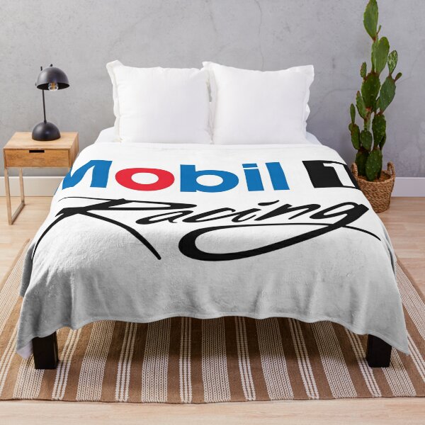 Mobil 1 Racing Throw Blankets for Sale | Redbubble