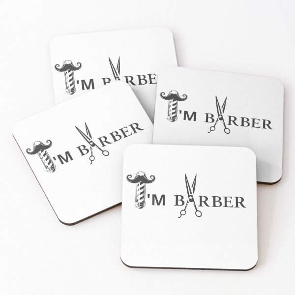 Item preview, I'M A BARBER! WHAT'S YOUR SUPERPOWER? designed and sold by Hamzakhotbi.