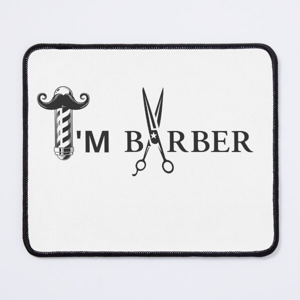 Item preview, I'M A BARBER! WHAT'S YOUR SUPERPOWER? designed and sold by Hamzakhotbi.
