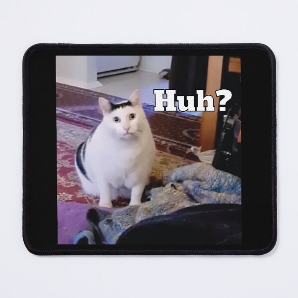 Item preview, Huh Cat Meme designed and sold by FloraPlantTees.