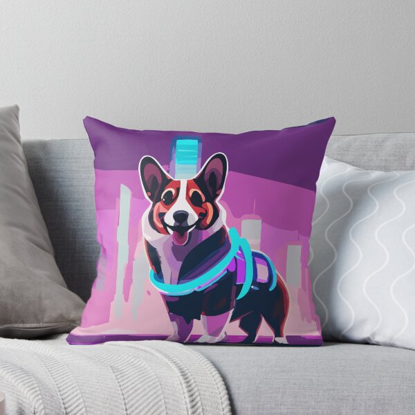 Item preview, Night Neon Corgi designed and sold by Corgi-at-night.