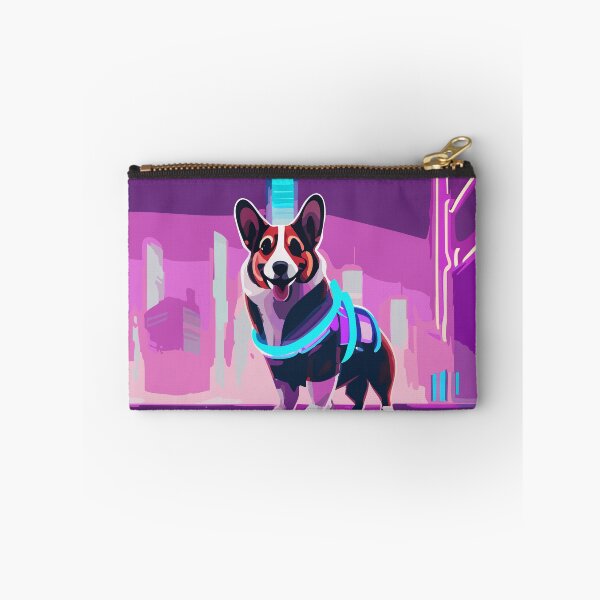 Item preview, Night Neon Corgi designed and sold by Corgi-at-night.