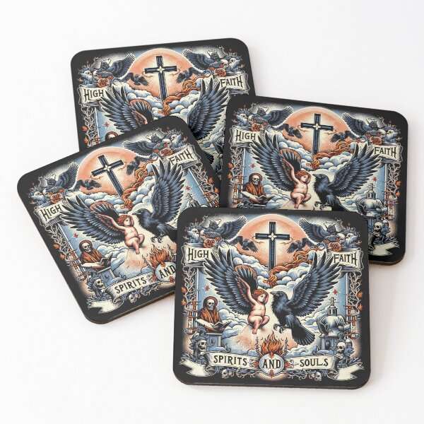 Item preview, Heaven's Rebels: Cherubs & Crows - Edgy Chicano Art designed and sold by TriarArt.