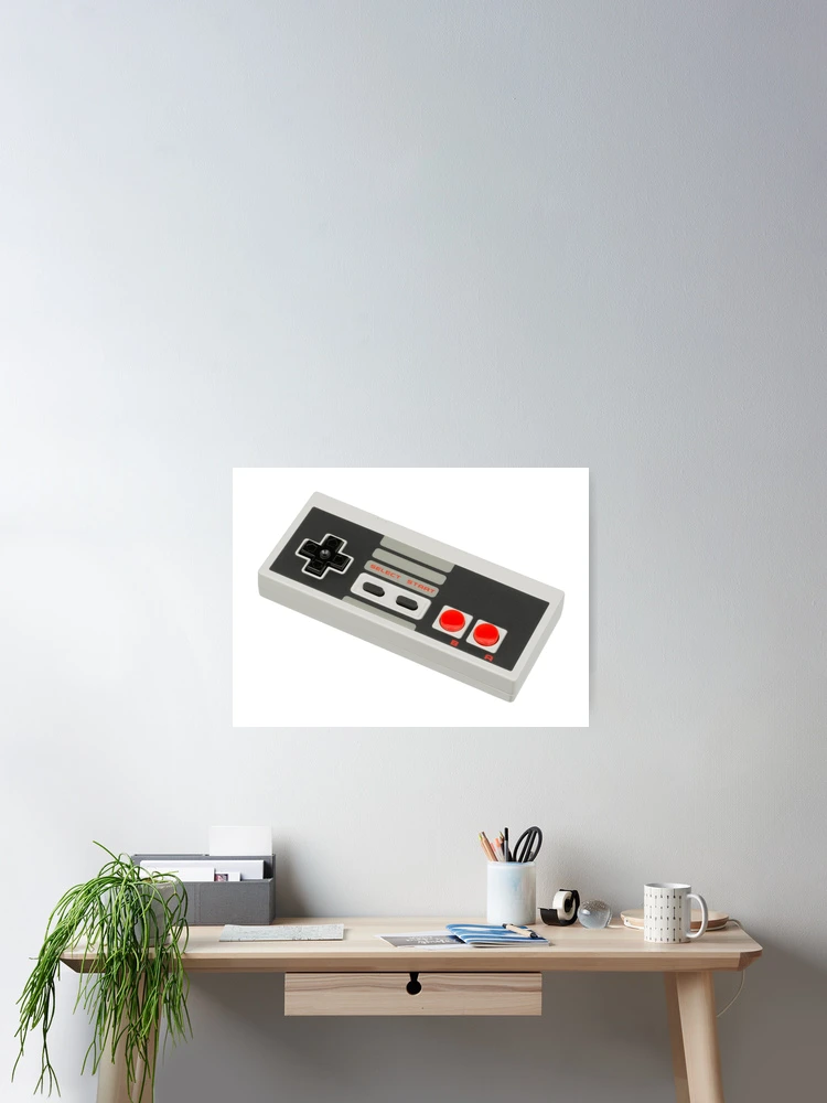 Thumbnail 2 of 3, Poster, Retro controller designed and sold by VeryRandomShop.