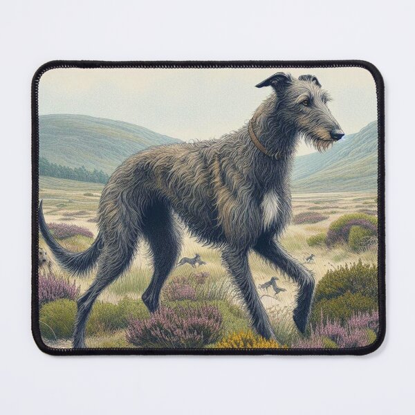 Item preview, Deerhound in the Highlands designed and sold by aghnadarragh.