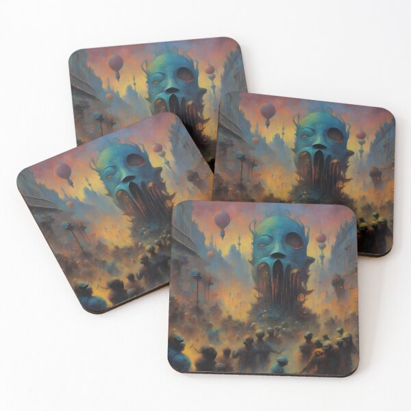 Item preview, Surrealism Evil Death Dead Gothic Metal designed and sold by Nightbringeart.