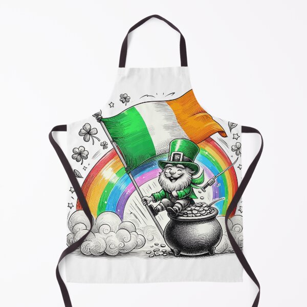 Item preview, Pot of Gold at End of Rainbow Irish designed and sold by Top-Bot.
