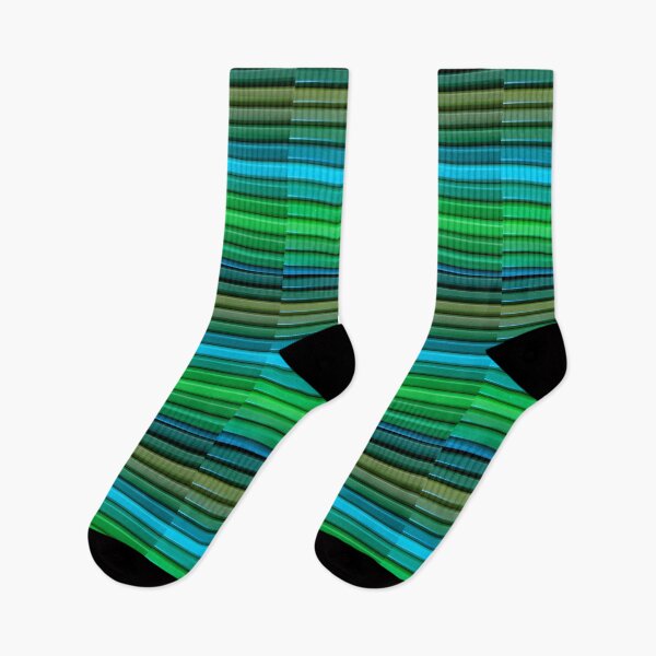 Item preview, Green & Blue Gradient Pencils – Minimalist Color Palette designed and sold by omryjs.