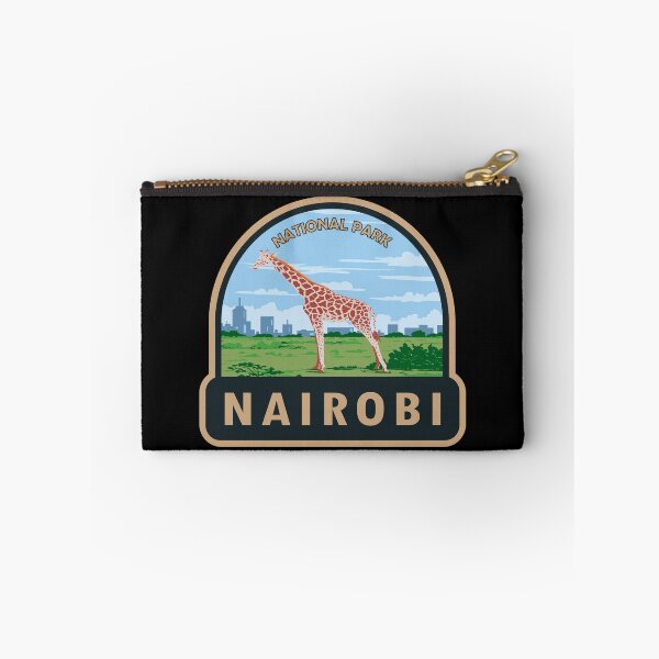 Artikelvorschau, Giraffen-Reisekunst im Nairobi-Nationalpark entworfen und verkauft von KrisSidDesigns.