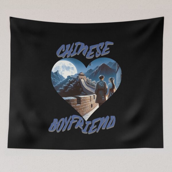 Item preview, "Enchanted Moonlight - Love at the Great Wall" designed and sold by ChromaticBlend.