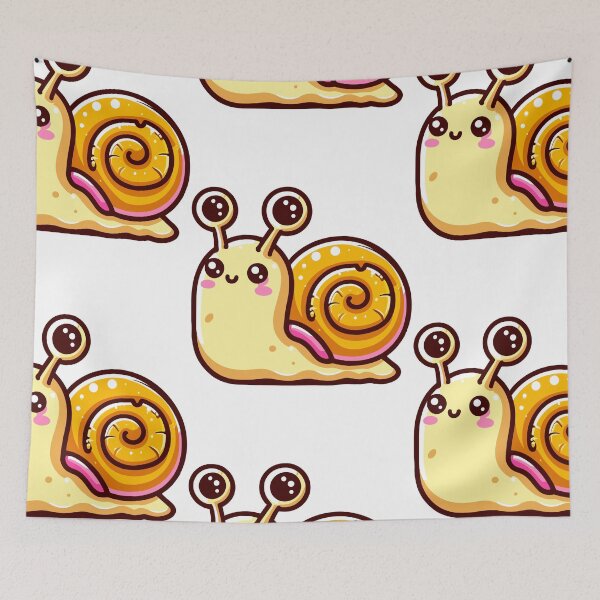 Item preview, Garden Explorer Snail designed and sold by ArtfulWeave.