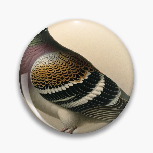 Item preview, Pigeon portrait designed and sold by ClumsyClouds.