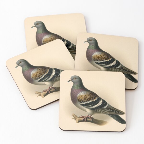 Item preview, Pigeon portrait designed and sold by ClumsyClouds.