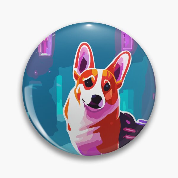 Item preview, Cyber Corgi designed and sold by Corgi-at-night.
