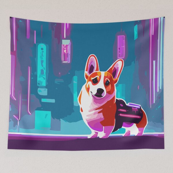 Item preview, Cyber Corgi designed and sold by Corgi-at-night.