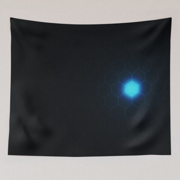 Item preview, Voxel Hexagon Blue2 designed and sold by PotatoVonEpicus.