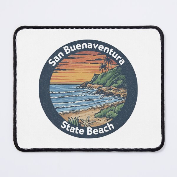 Item preview, Ventura, California | San Buenaventura State Beach designed and sold by CircinusStore.