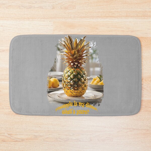 Item preview, Pineapple dinner. AI generated image  designed and sold by Khala.