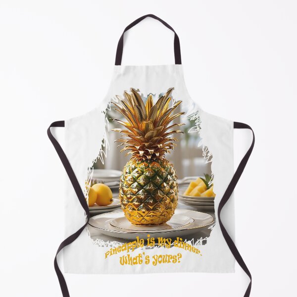 Item preview, Pineapple dinner. AI generated image  designed and sold by Khala.