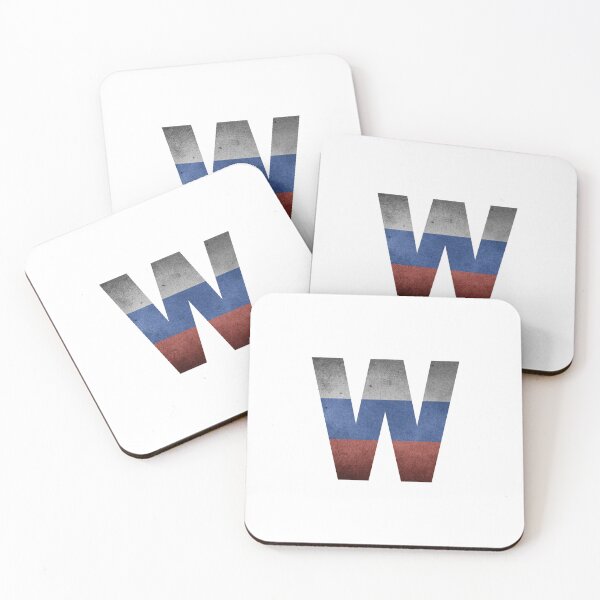 Item preview, Russia Letter Design W designed and sold by iNeedLetters.