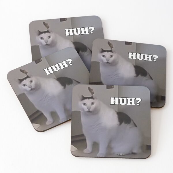 Item preview, Huh Cat Meme designed and sold by FloraPlantTees.