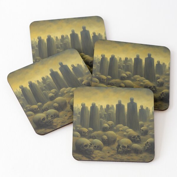 Item preview, Surrealism Evil Death Dead Gothic Metal designed and sold by Nightbringeart.