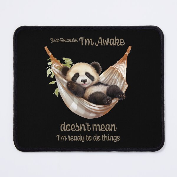 Item preview, Just Because I'm Awake Funny Animals designed and sold by PavoPlumaA.