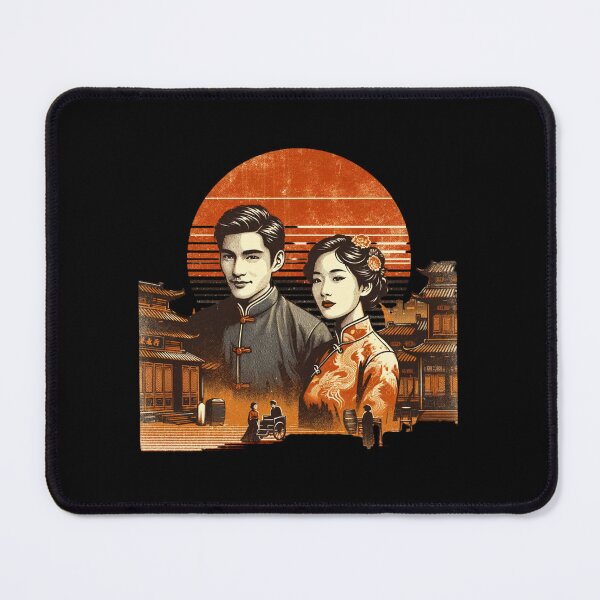 Item preview, "Vintage Elegance - Classic Chinese Portrait" designed and sold by ChromaticBlend.