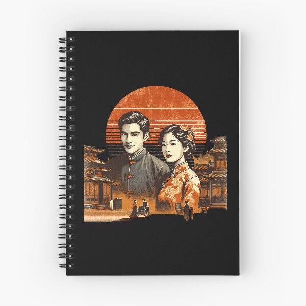 Item preview, "Vintage Elegance - Classic Chinese Portrait" designed and sold by ChromaticBlend.