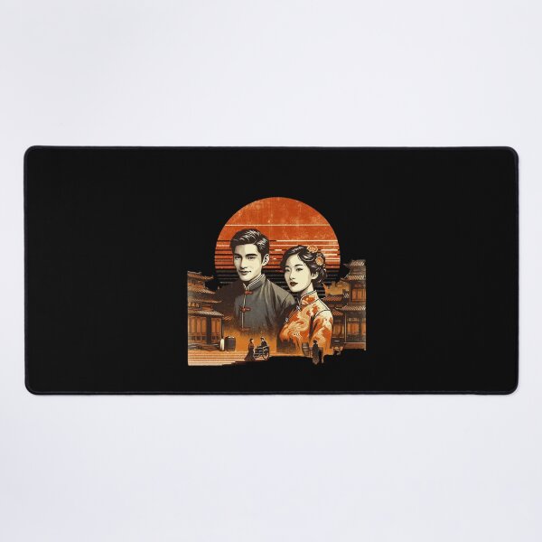 Item preview, "Vintage Elegance - Classic Chinese Portrait" designed and sold by ChromaticBlend.