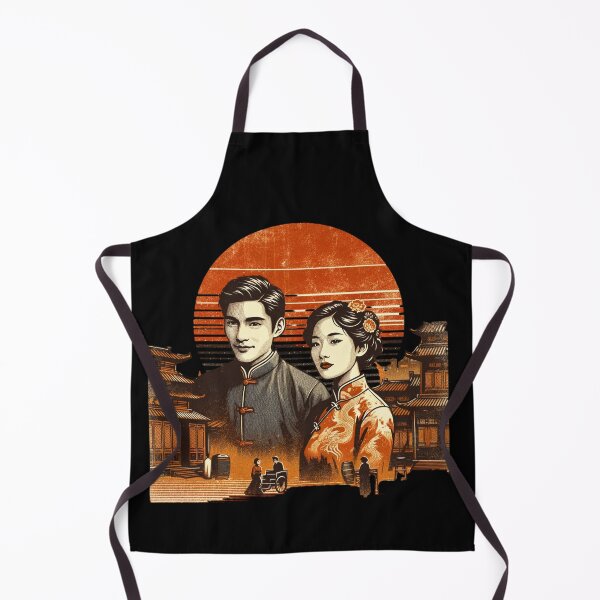 Item preview, "Vintage Elegance - Classic Chinese Portrait" designed and sold by ChromaticBlend.