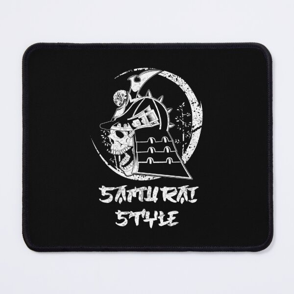 Item preview, White Side Samurai Skull Samurai Style Logo designed and sold by KumosBrand.