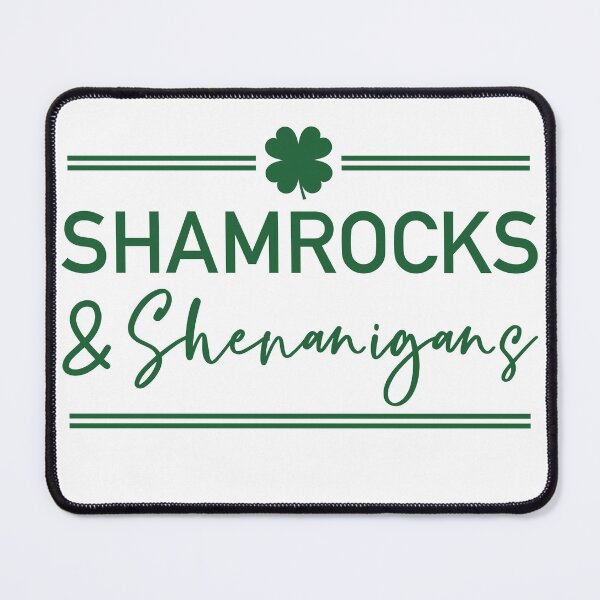 Item preview, Shamrocks and Shenanigans Matching St Patricks Day Shamrock designed and sold by MeritShop.