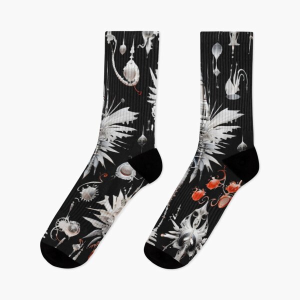 Item preview, Gothic Ornamentary - Black and Red inverse designed and sold by CowBonBon.