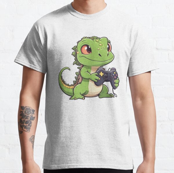 Item preview, Kawaii Lizard Gamer designed and sold by BeagleDesigns.
