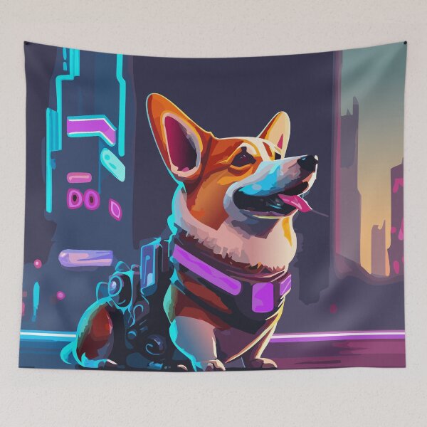 Item preview, Android Corgi Puppy designed and sold by Corgi-at-night.