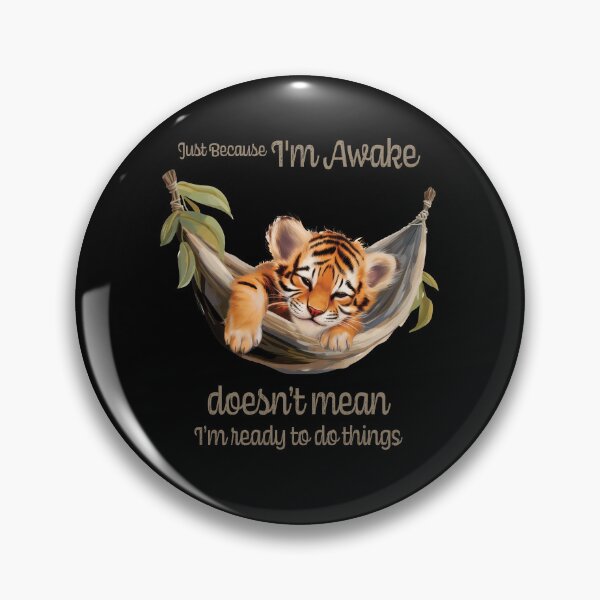 Item preview, Just Because I'm Awake Funny Animals  designed and sold by PavoPlumaA.