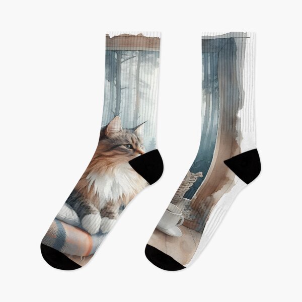 Item preview, Cat Norwegian Forest designed and sold by RubisLeaf.