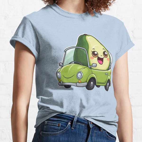 Item preview, Avocado in a Car  designed and sold by BeagleDesigns.