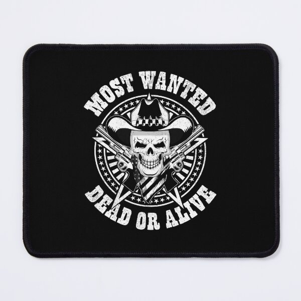 Item preview, Logo Calavera Western Most Wanted Blanco designed and sold by KumosBrand.