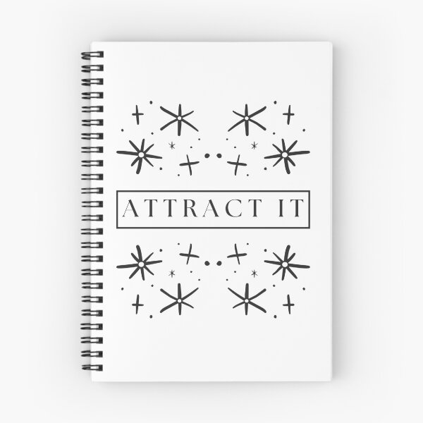 Item preview, Attract It into your 3D reality. (black text version) designed and sold by fetch-it-studio.